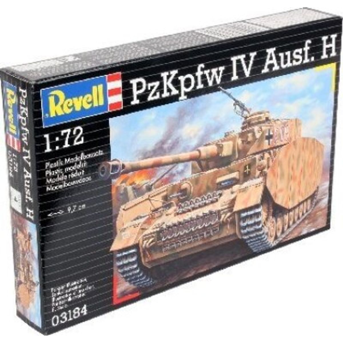 Revell - Pzkpfw Vi Ausf. H Tank Byggesæt - 1:72 - 03184