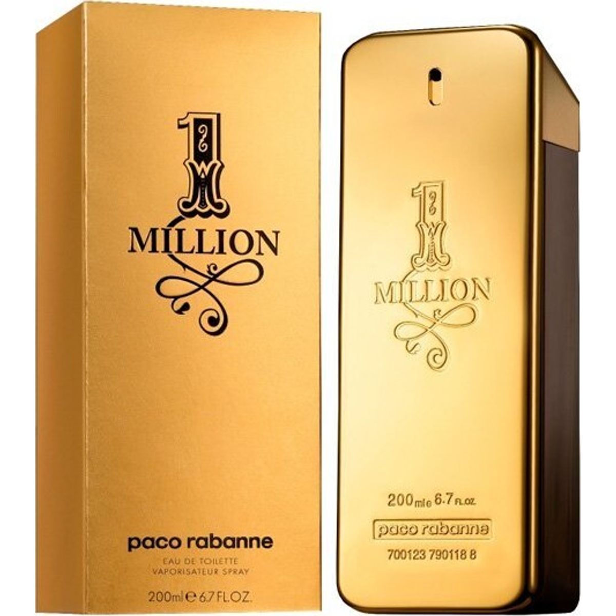 Paco Rabanne 1 Million Eau De Toilette 200 Ml