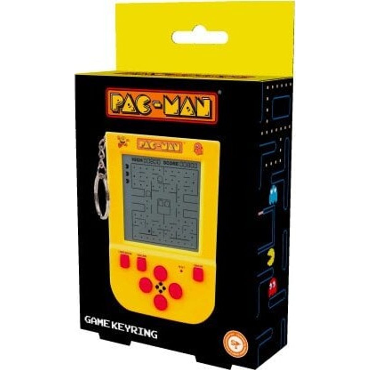 Pac-man Arcade Nøglering - Elektronisk - 9 Cm