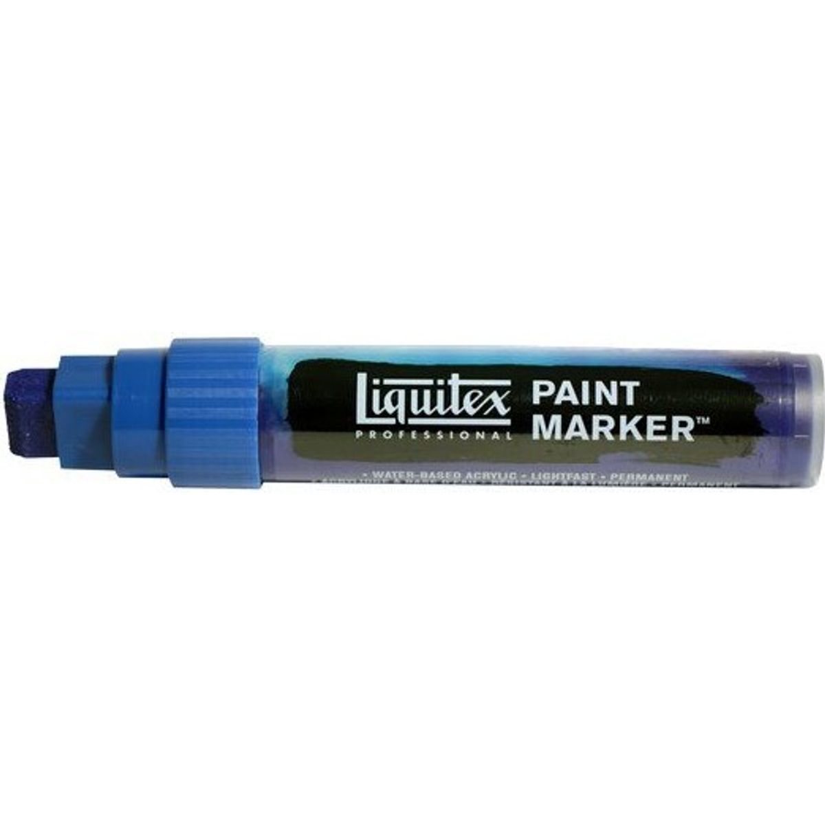 Liquitex - Paint Marker Wide Tusch - Phthalocyanin Blue - Green Shade