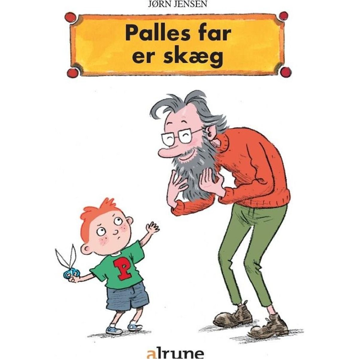 Palles Far Er Skæg - Jørn Jensen - Bog