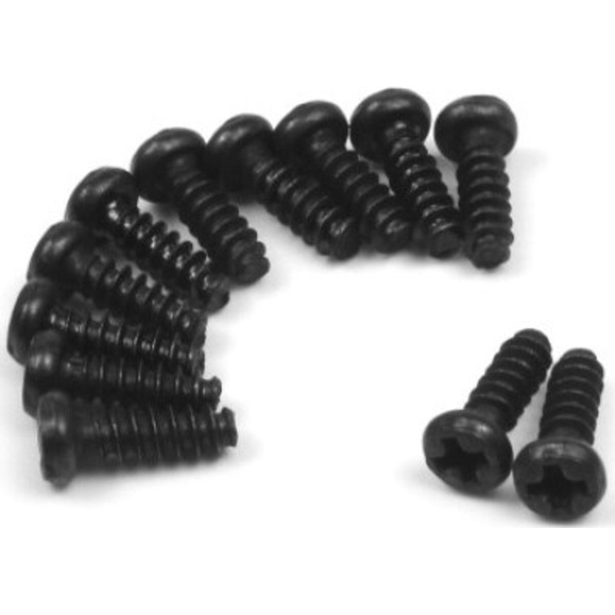 Pan Head Self Tapping Screws 6x8mm (12pcs) - 540153 - Blackzon