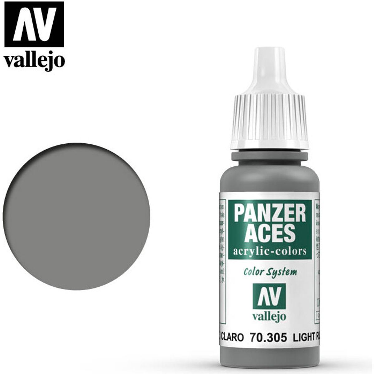 Vallejo - Panzer Aces - Light Rubber Mat - 17 Ml - 70305