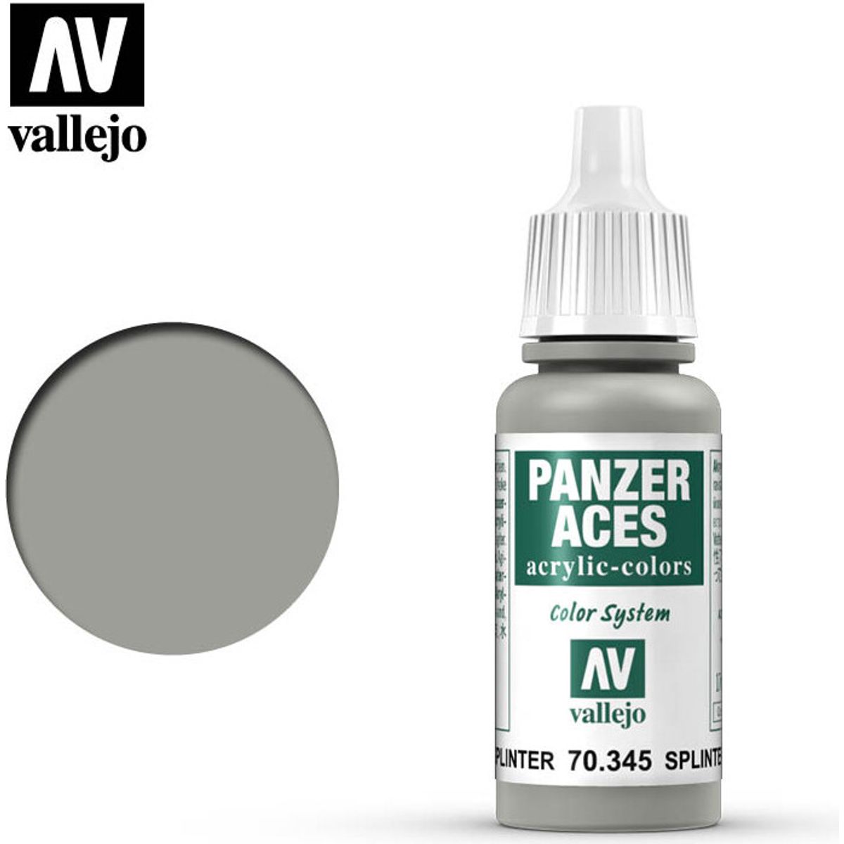 Vallejo - Panzer Aces - Splinter Cam Base Mat - 17 Ml - 70345