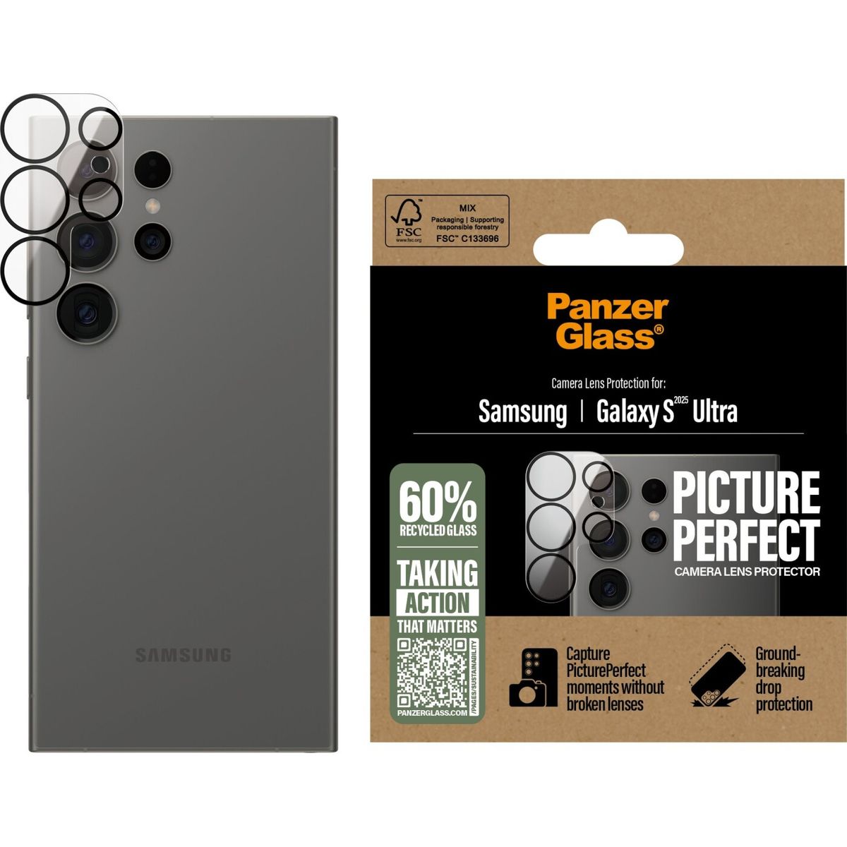 Panzerglass - Pictureperfect Lens Protector Galaxy S2025 Ultra