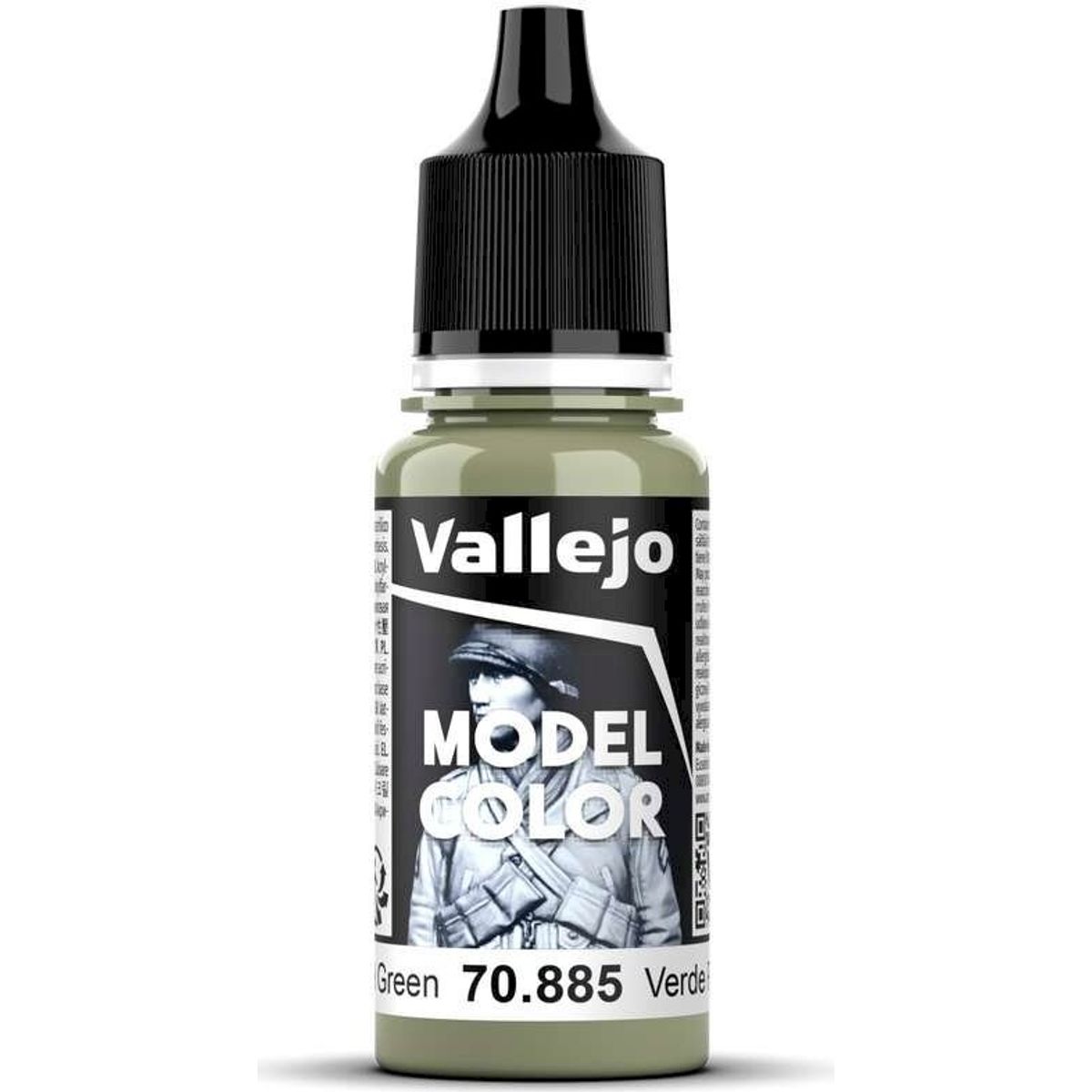 Vallejo - Model Color - Pastel Green Mat - 17 Ml - 70885 -