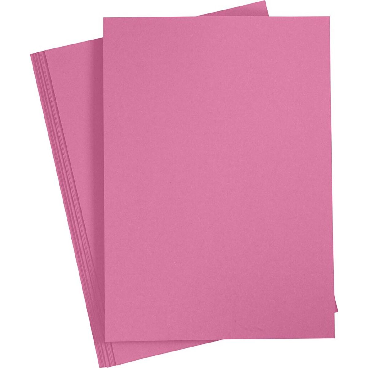 Farvet Papir - A4 - 210x297 Mm - 80 G - Pink - 20 Stk.