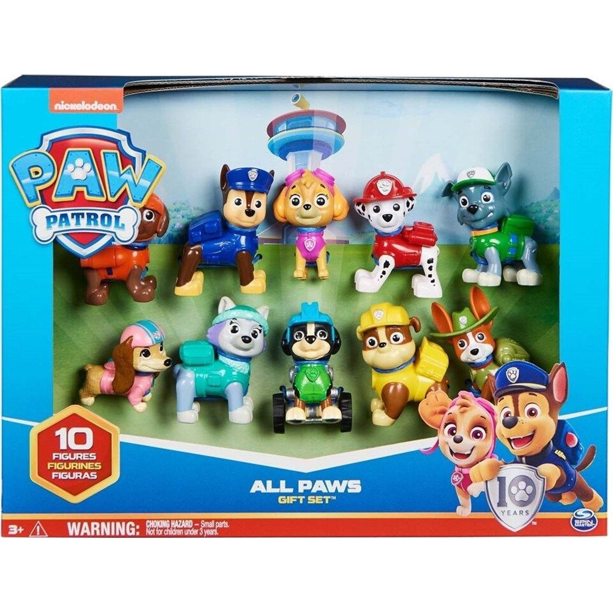 Paw Patrol Figurer - 10 Stk