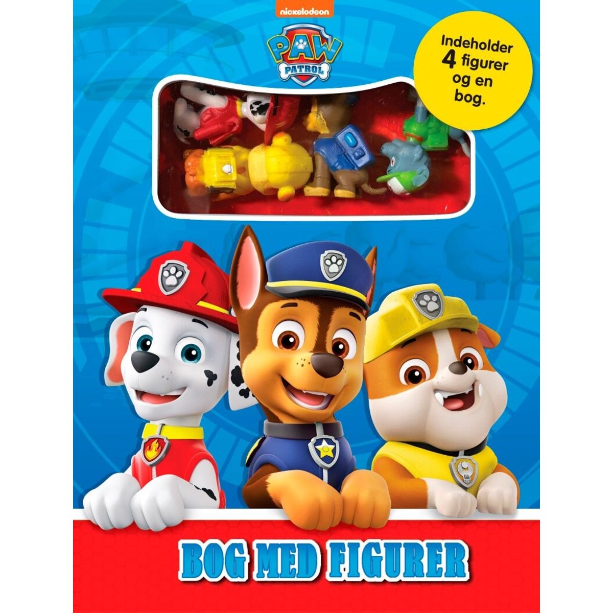 Paw Patrol - Bog Med Figurer - Diverse - Bog