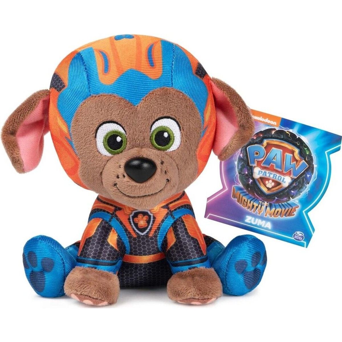 Paw Patrol Bamse - Zuma - Mighty Movie - 15 Cm