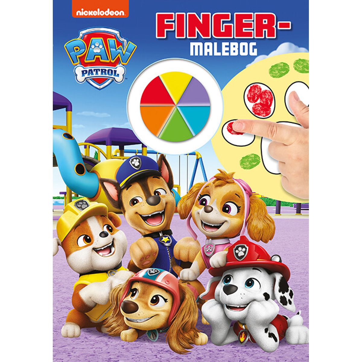 Paw Patrol - Fingermalebog - Bog