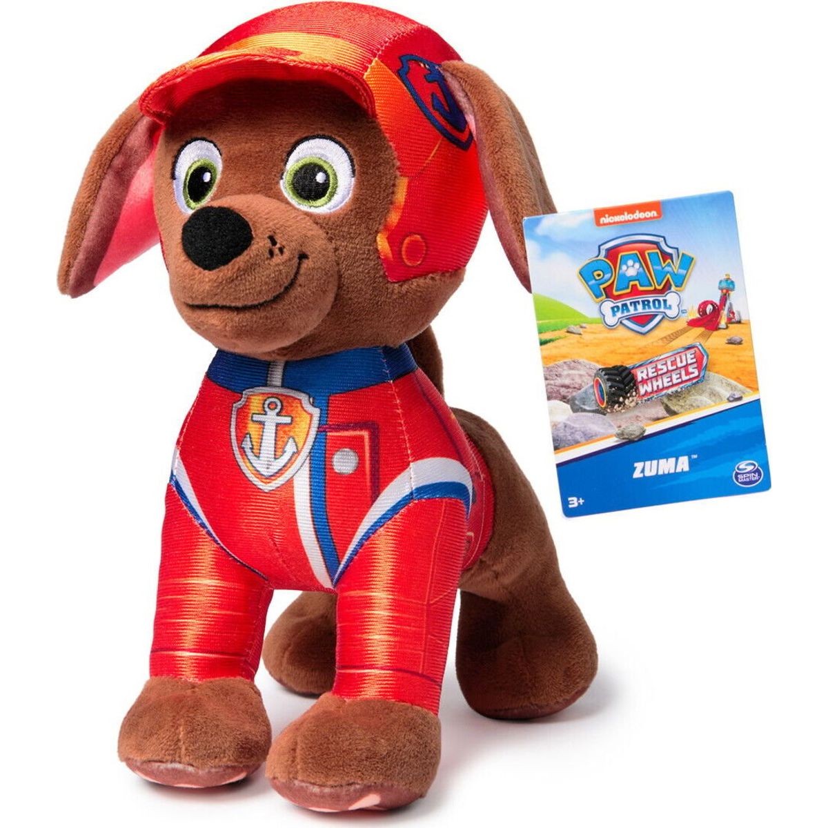 Paw Patrol Bamse - Zuma - Rescue Wheels - 20 Cm