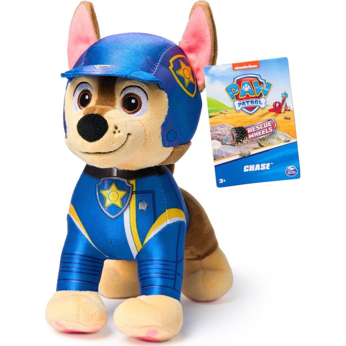 Paw Patrol Bamse - Chase - Rescue Wheels - 20 Cm