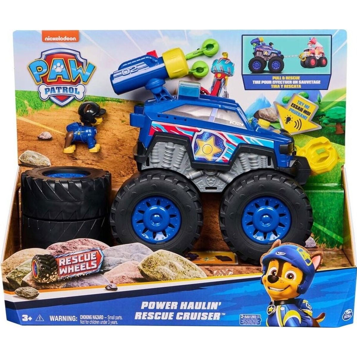 Paw Patrol Rescue Wheels Power Haulin Cruiser