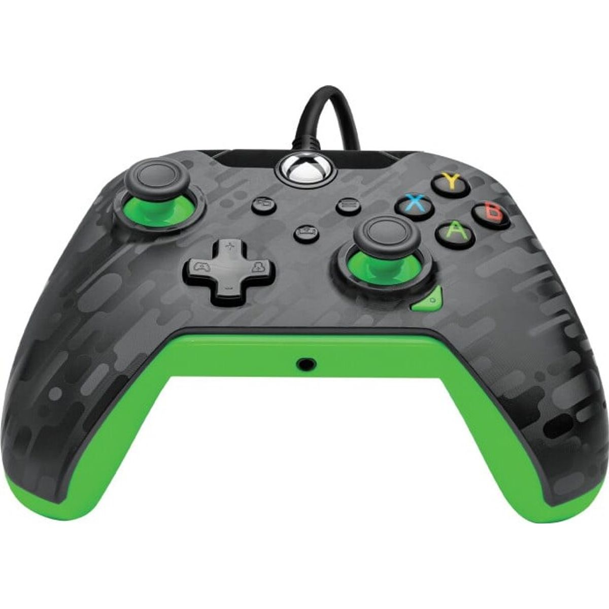 Pdp - Xbox Series X Wired Controller - Carbon - Neon Grøn