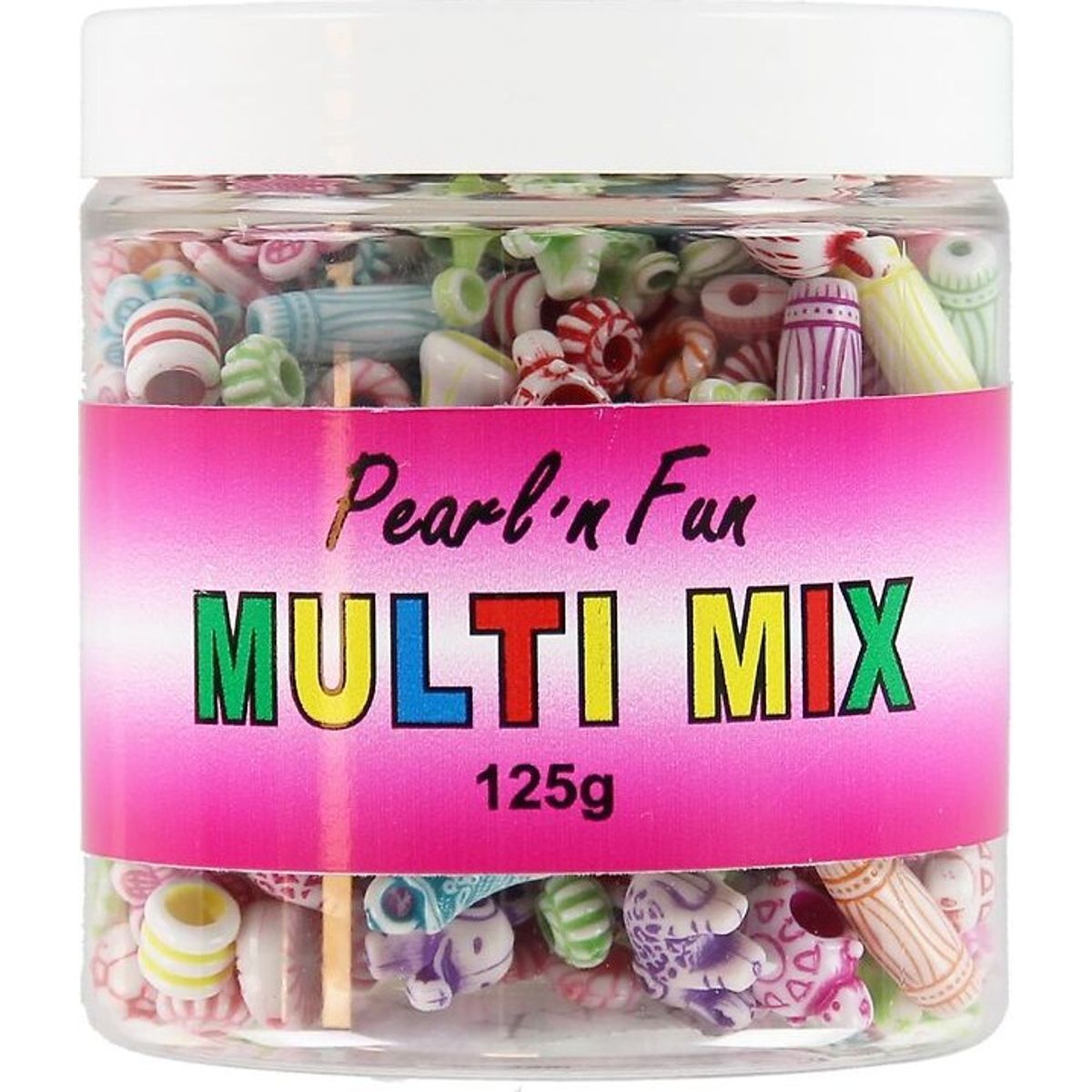 Pearl 'n Fun Perler - Multi Mix - 125 G