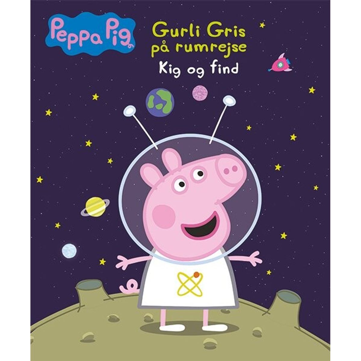 Peppa Pig - Gurli Gris På Rumrejse - Kig Og Find - Erin Rose Wage - Bog