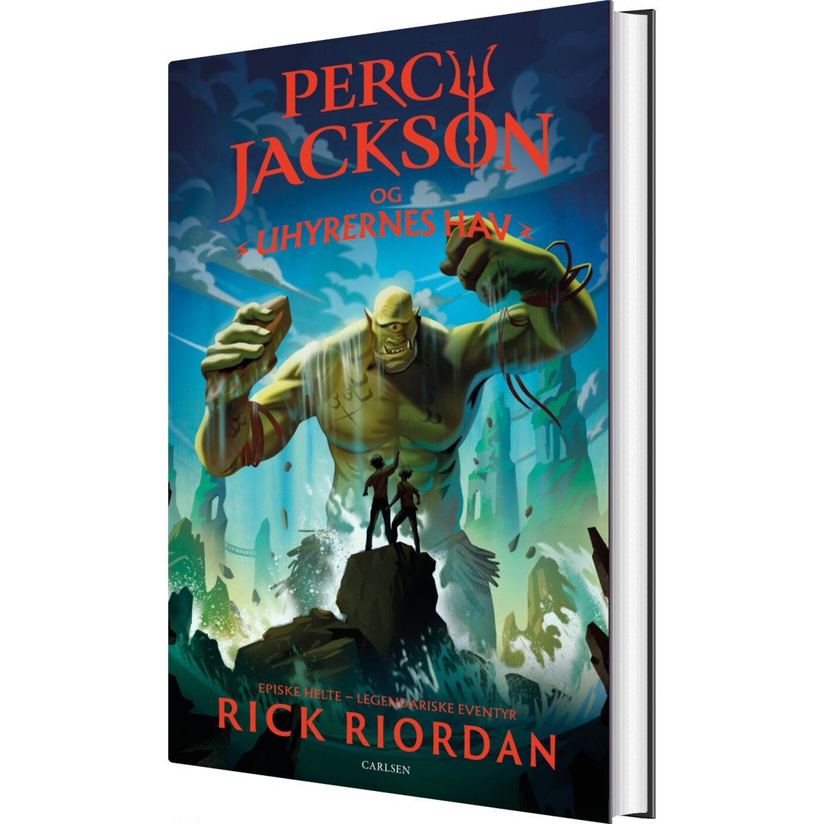 Percy Jackson 2 - Percy Jackson Og Uhyrernes Hav - Rick Riordan - Bog