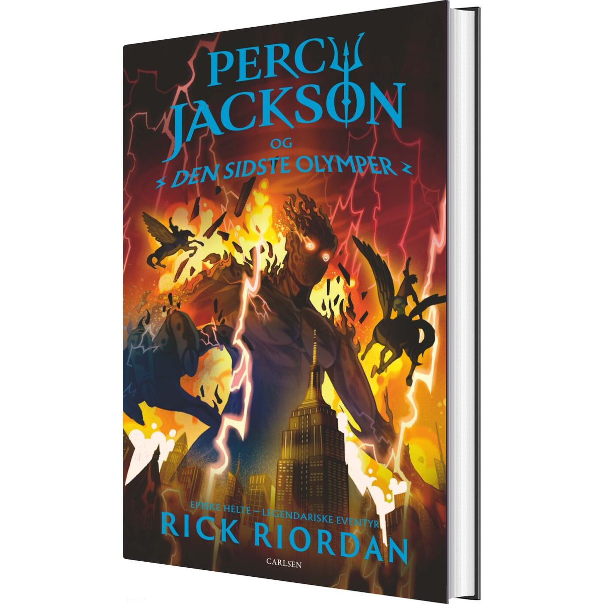 Percy Jackson 5 - Percy Jackson Og Den Sidste Olymper - Rick Riordan - Bog