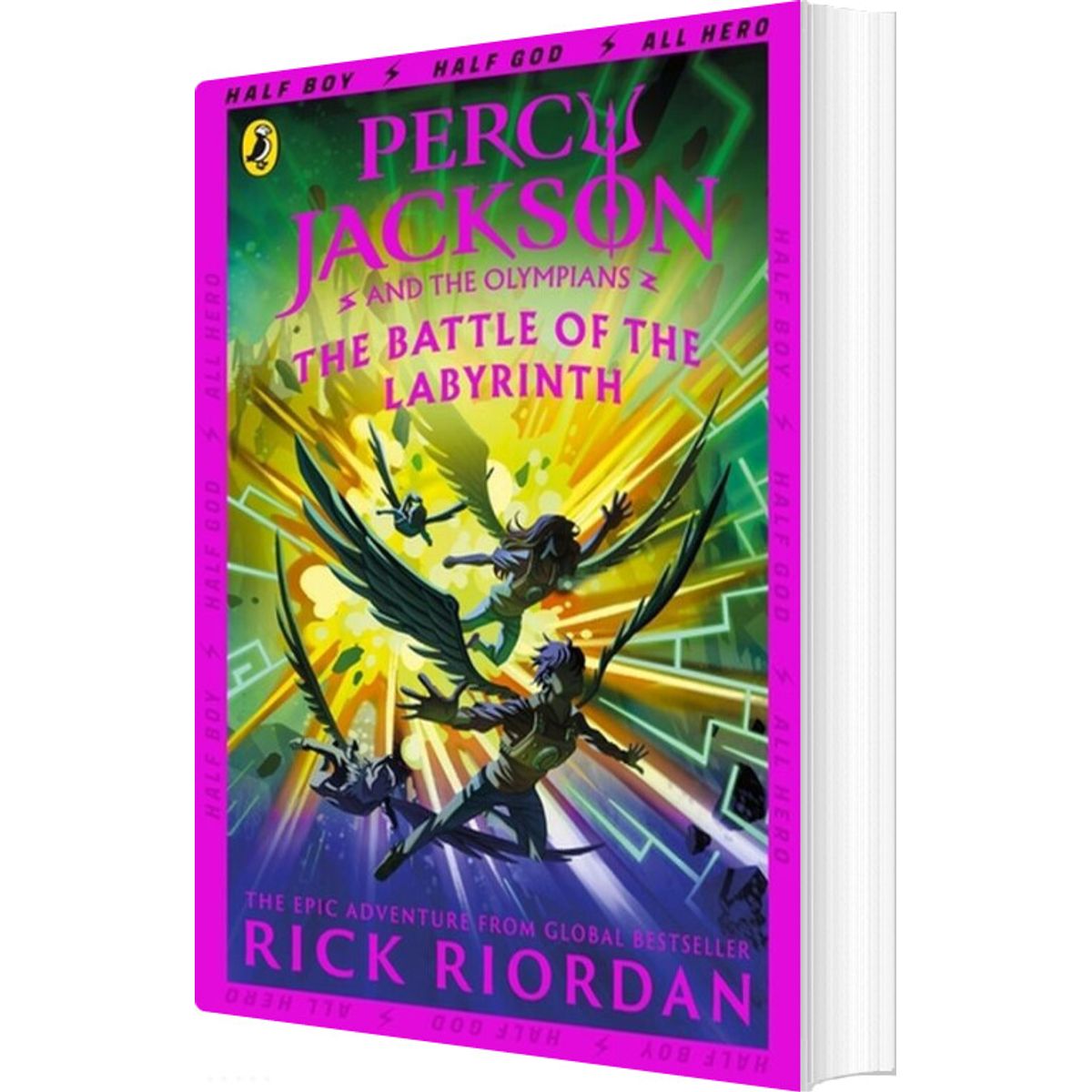 Percy Jackson And The Battle Of The Labyrinth - Rick Riordan - English Book