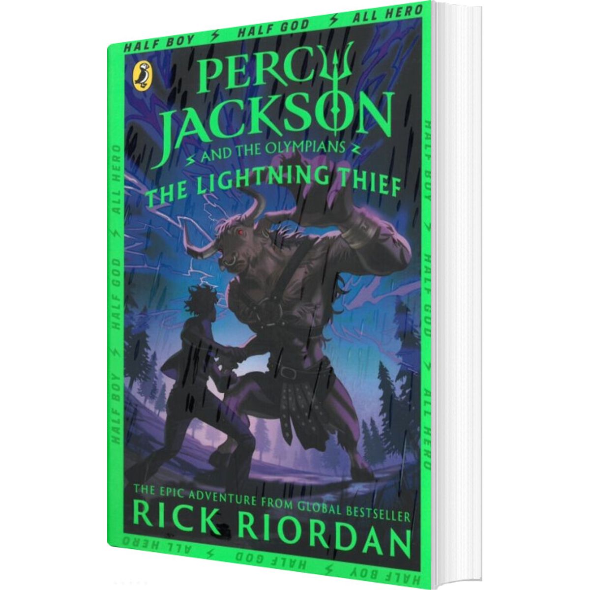 Percy Jackson And The Lightning Thief - Rick Riordan - English Book