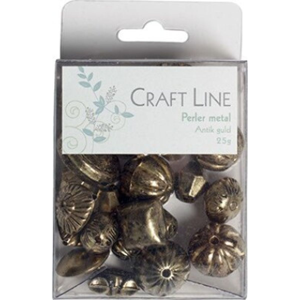 Perler Metal 25g Antik Guld - Craft Line