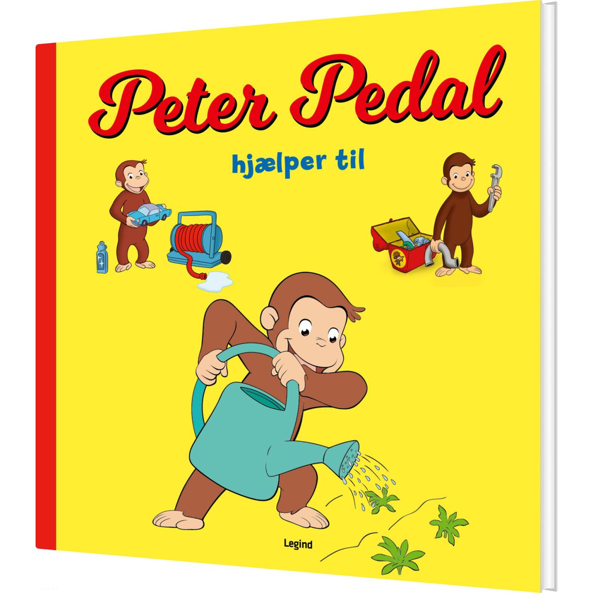 Peter Pedal Hjælper Til - H. A. Rey - Bog