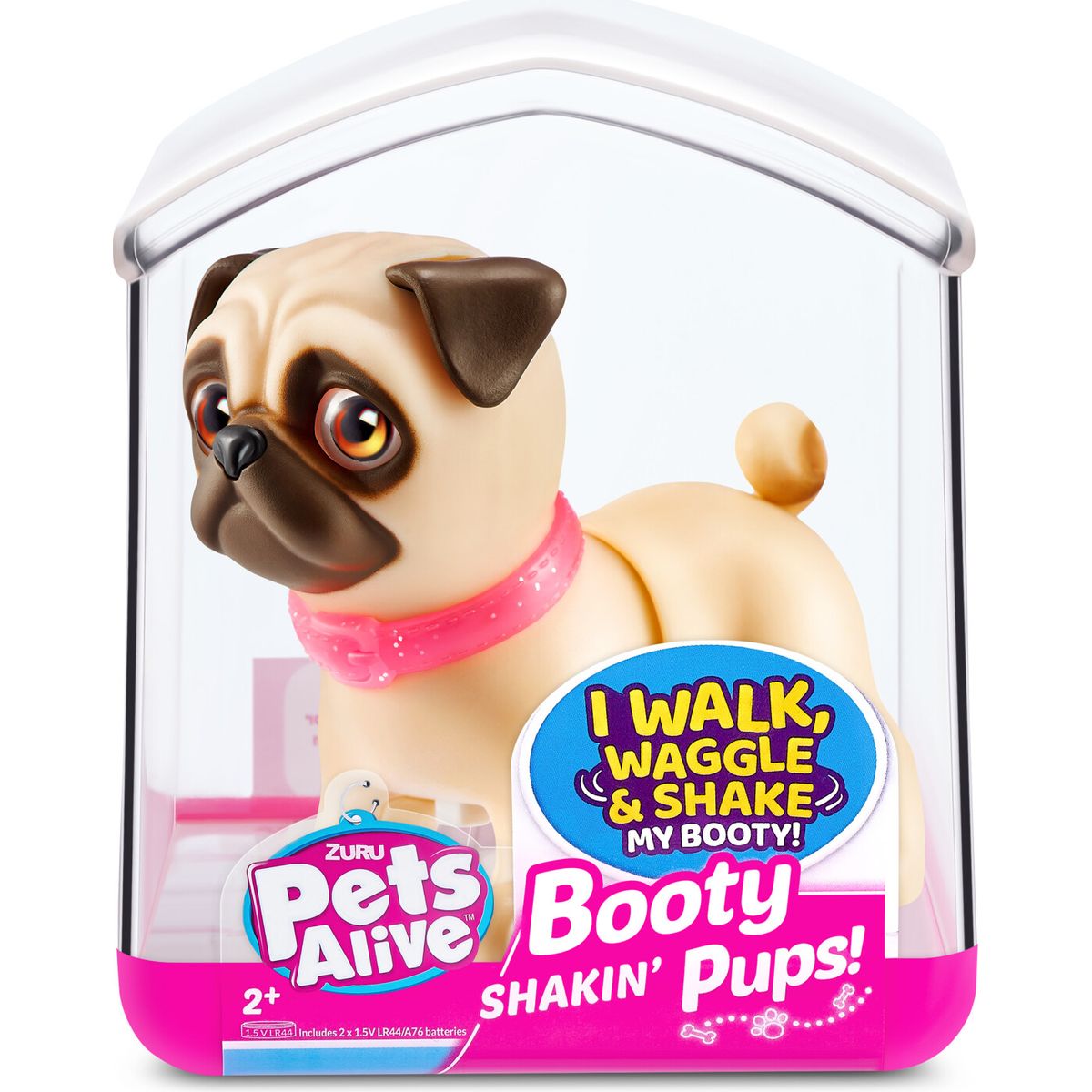 Zuru Pets Alive - Booty Shakin Pups - Series 1 - Interaktiv Hund