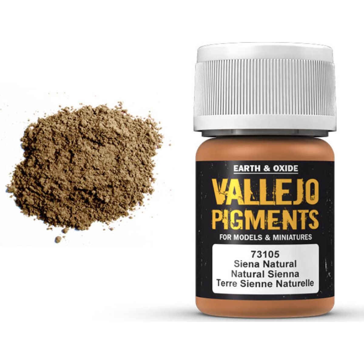 Vallejo - Pigmets - Natural Sienna - 35 Ml - 73105