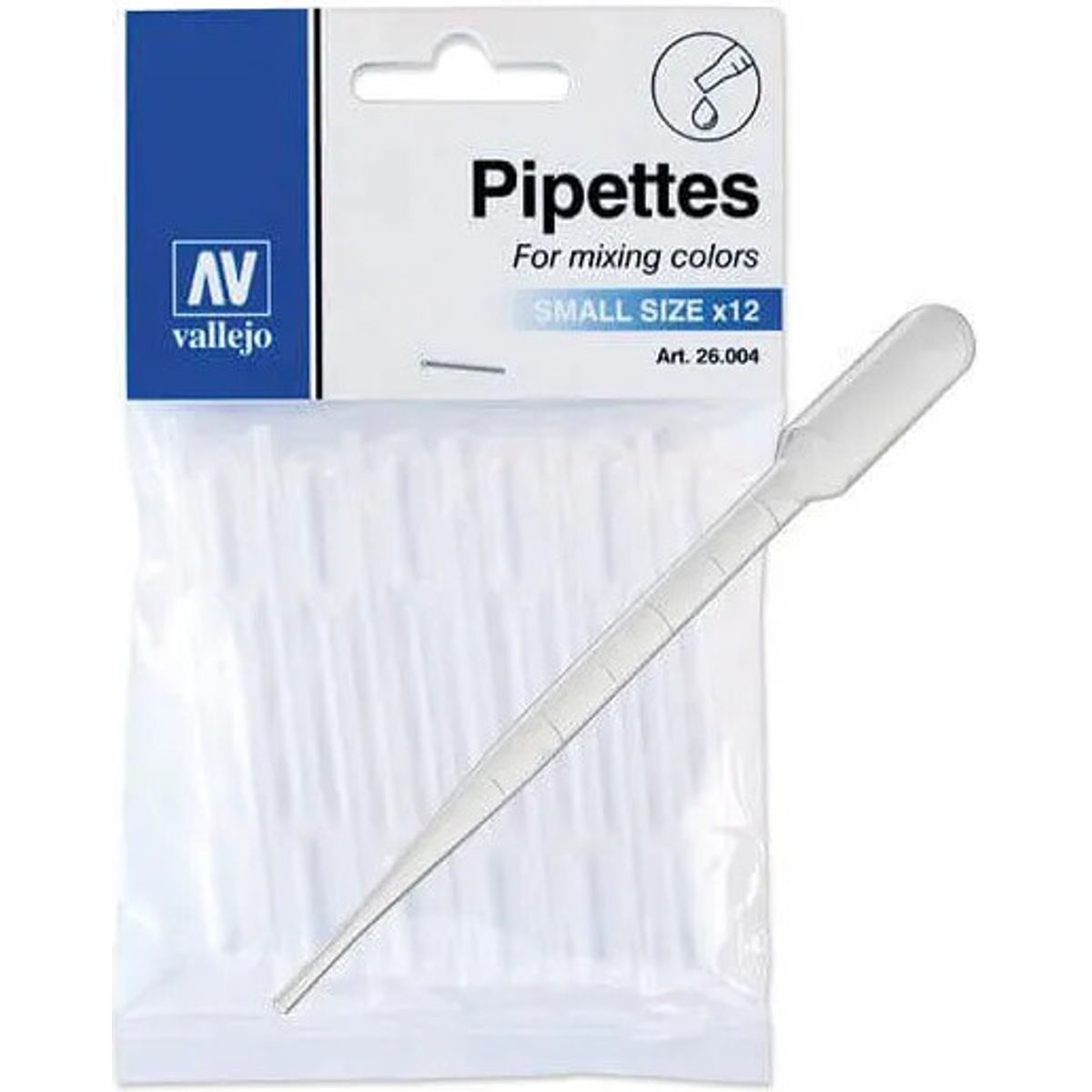 Vallejo - Hobby Tools - Pipettes - Small - 1 Ml - 12 Stk - 26004