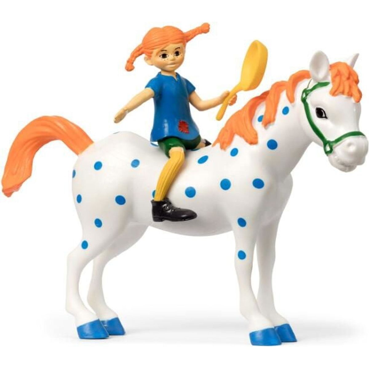 Pippi Langstrømpe - Pippi & Lilla Gubben Figurine Sæt