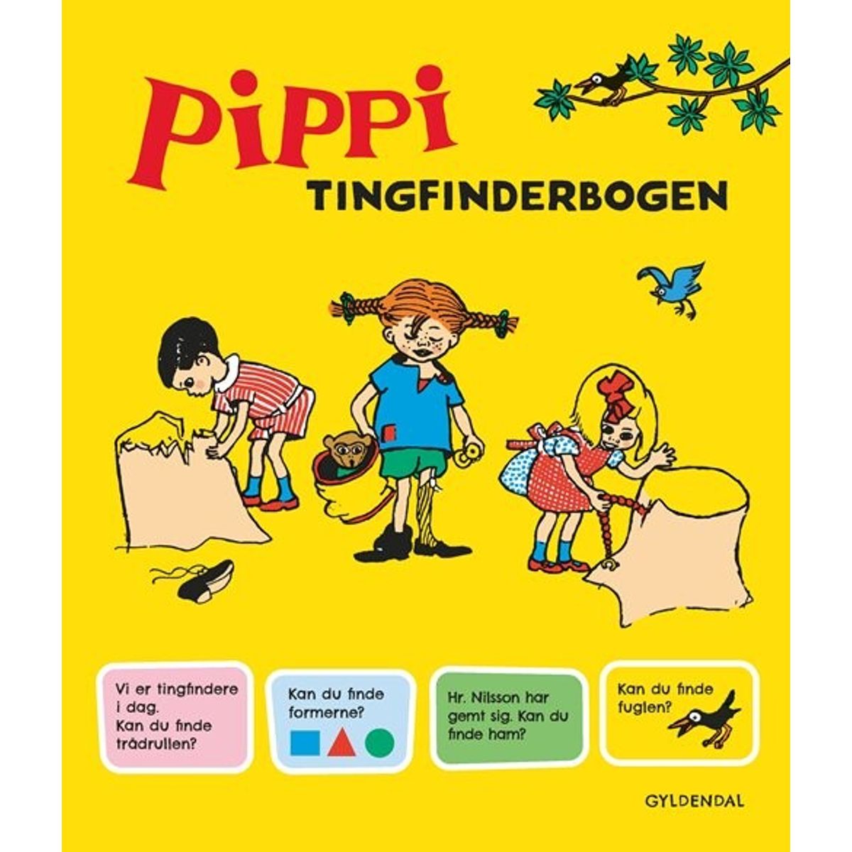 Pippi - Tingfinder Bogen - Astrid Lindgren - Bog