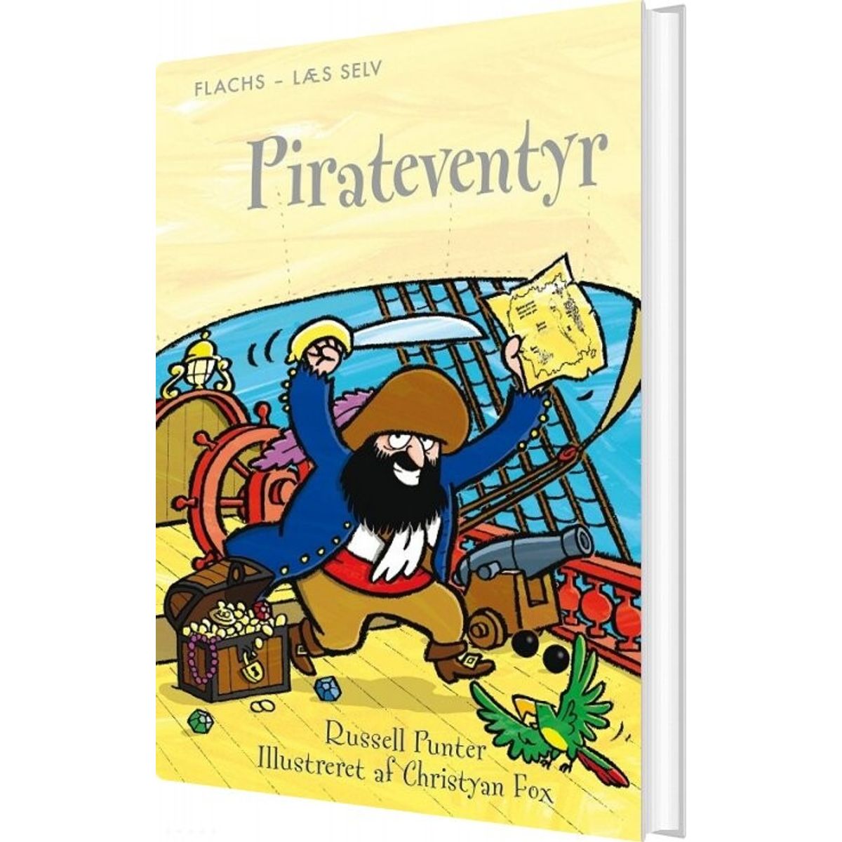 Pirateventyr - Flachs Læs Selv - Russel - Bog