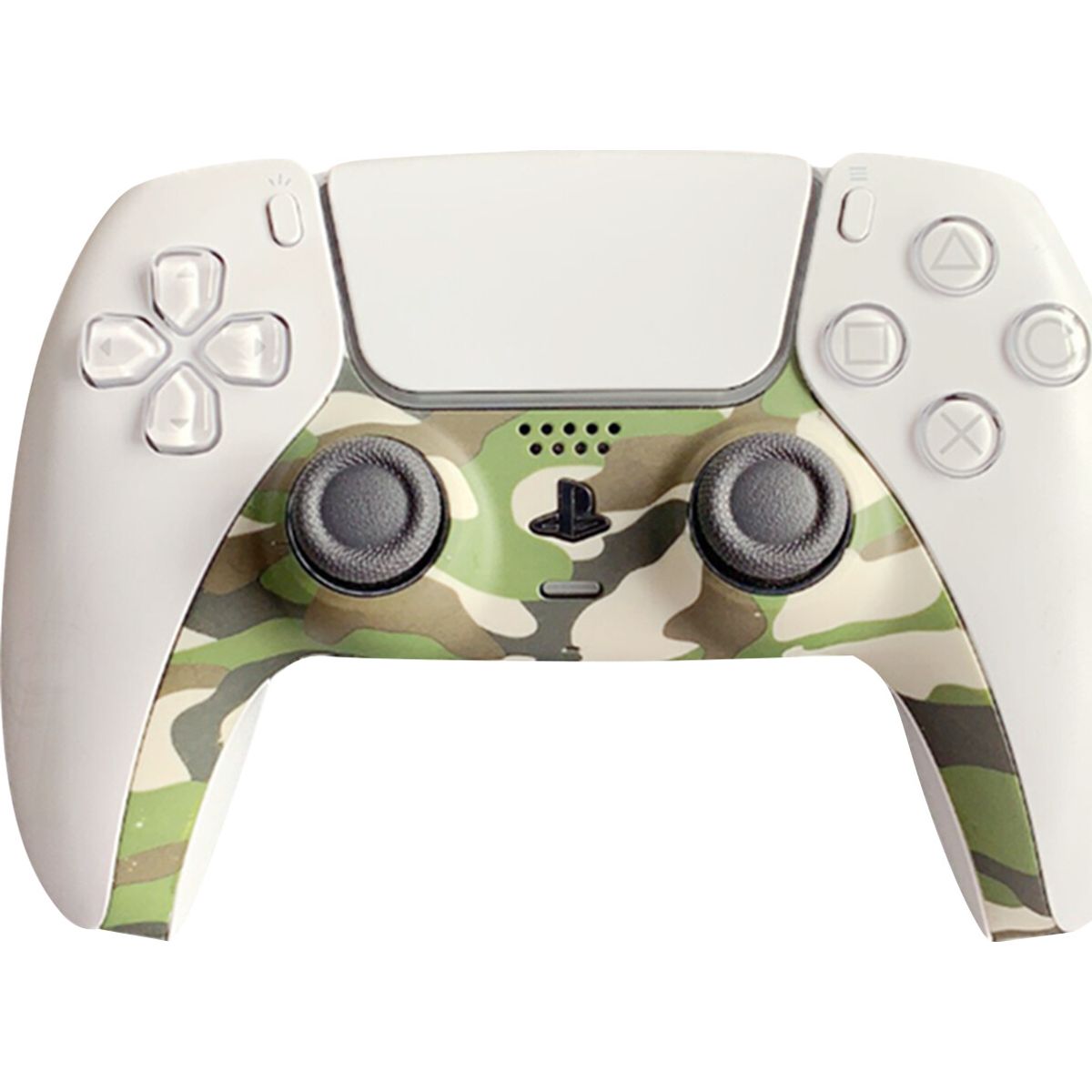 Ps5 Controller Skin - Camo - Grøn - Piranha