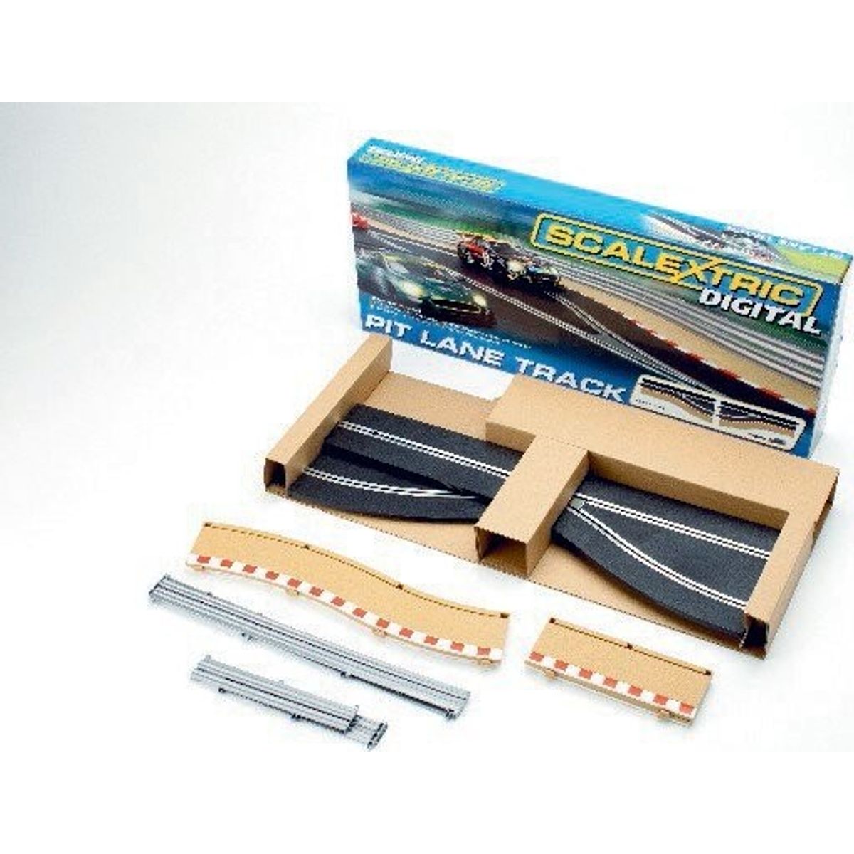 Scalextric Skinner - Pit Lane - Left Hand - 2 Stk - C7014