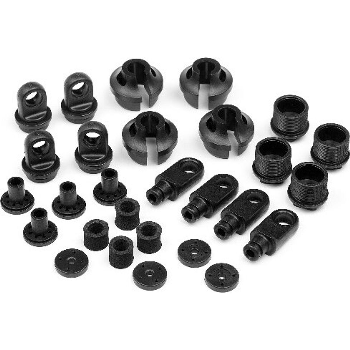 Plastic Shock Parts (vader Xb) - Mv27003 - Maverick Rc