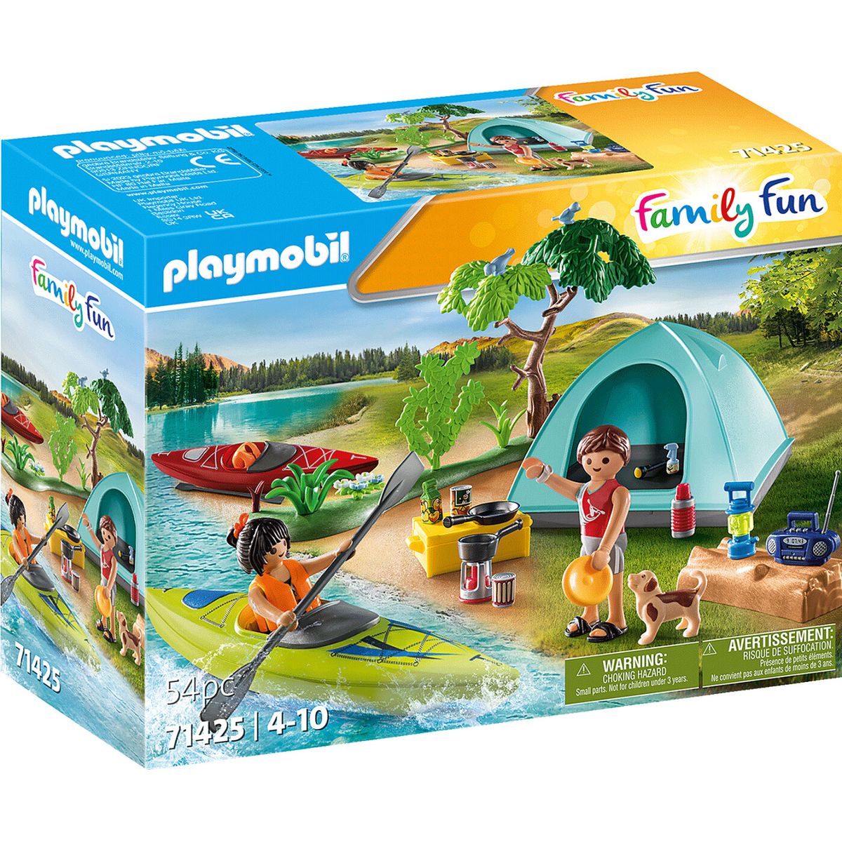 Playmobil Family Fun - Telttur - 71425