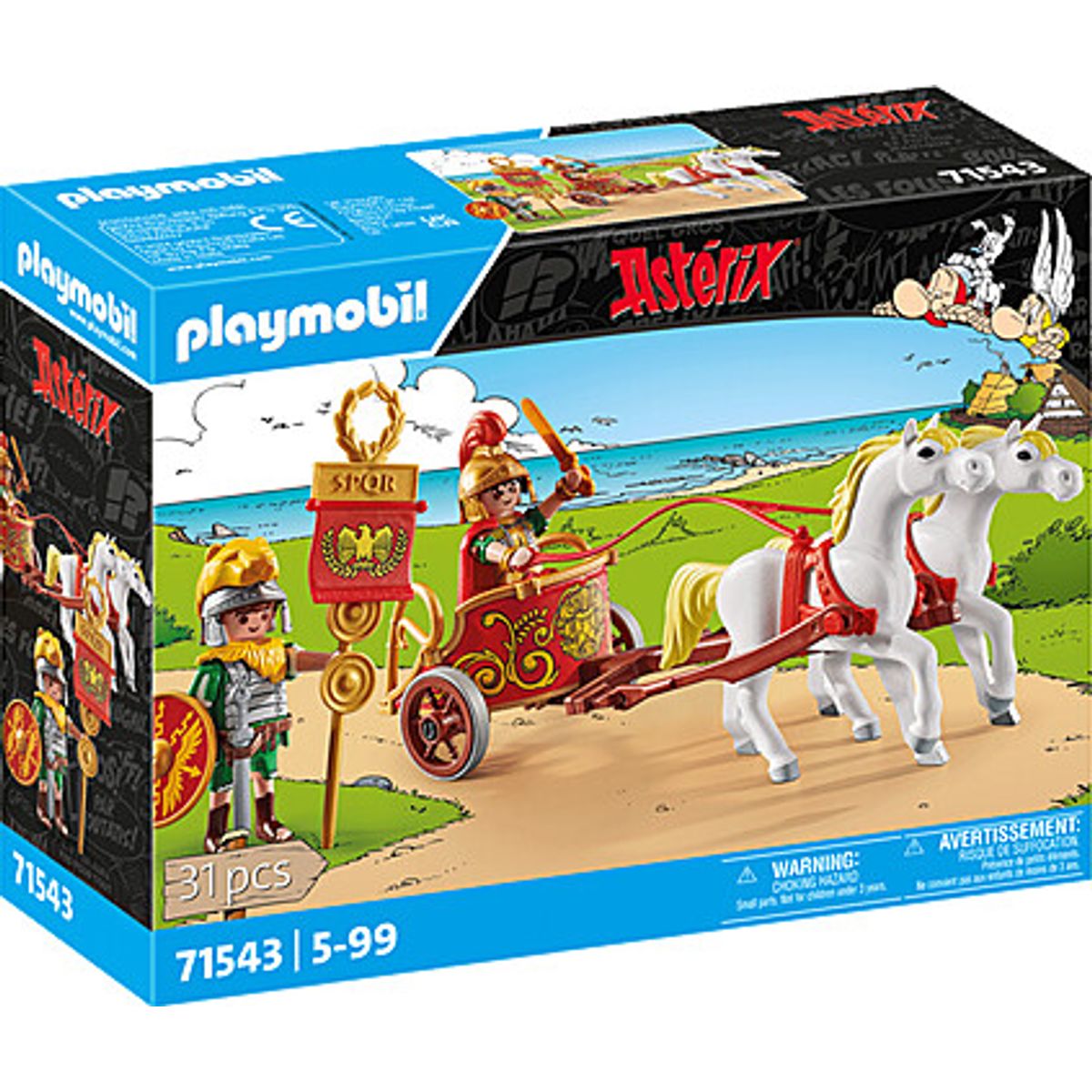 Playmobil Asterix - Romersk Stridsvogn - 71543