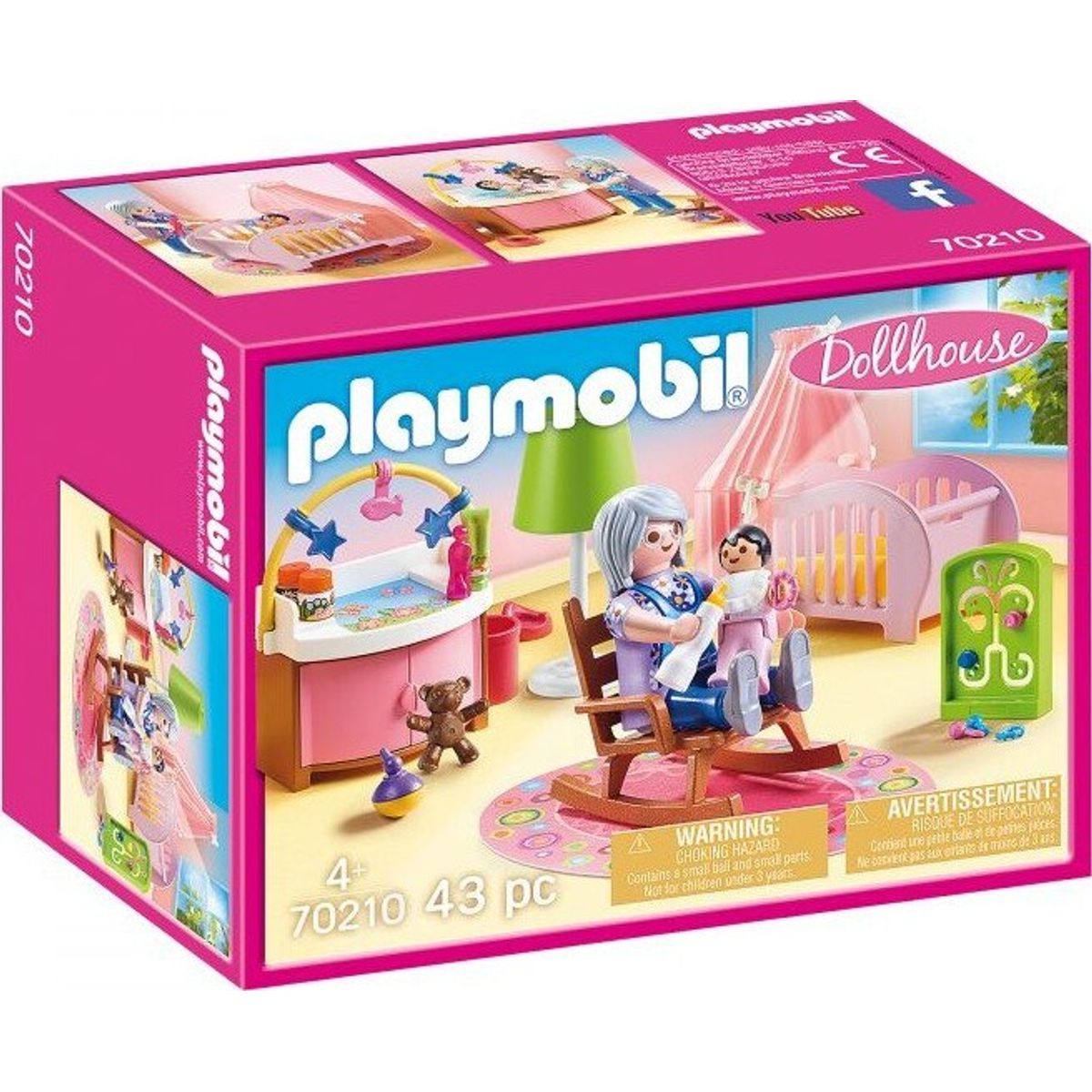 Playmobil Dollhouse - Babys Værelse - 70210