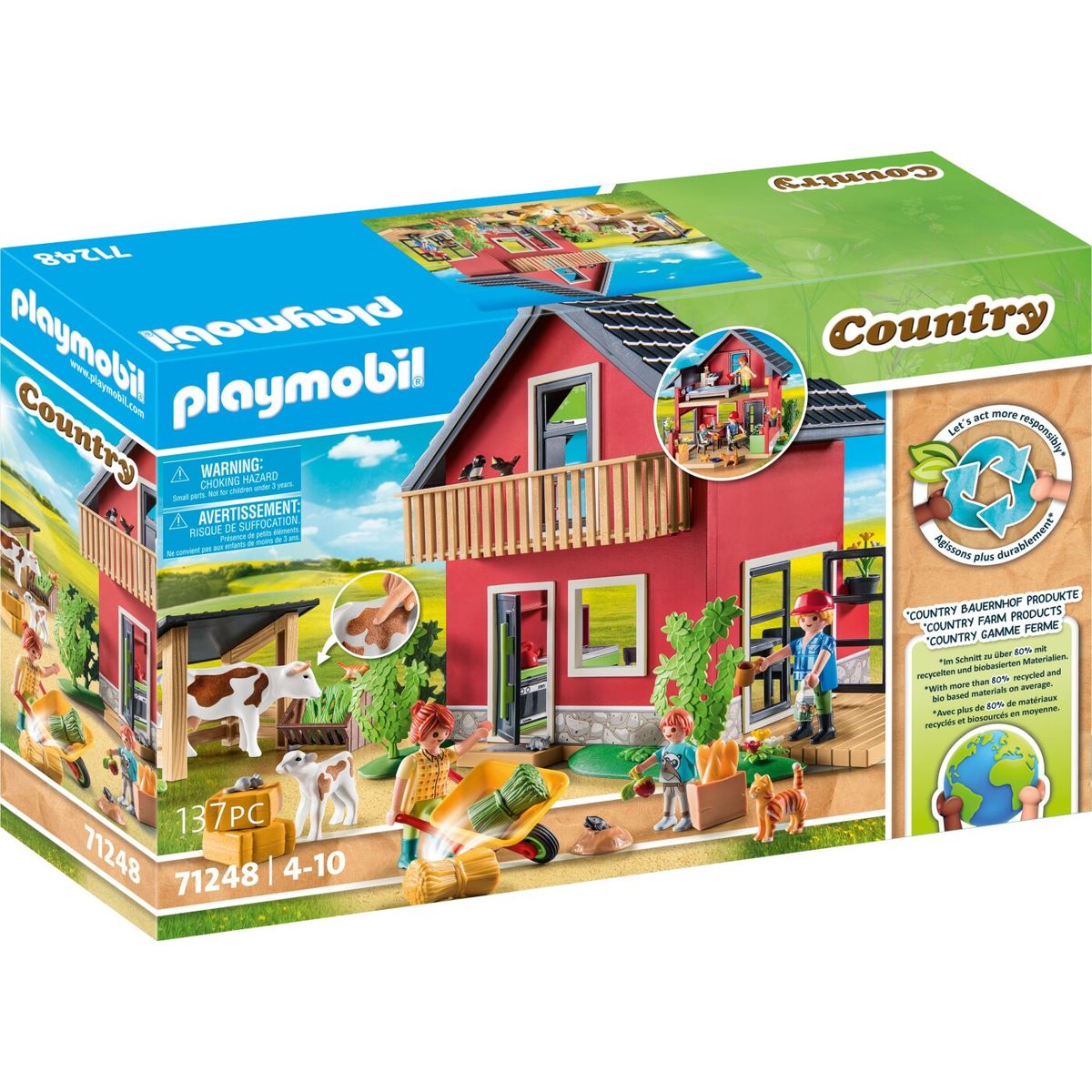 Playmobil - Bondehus - 71248