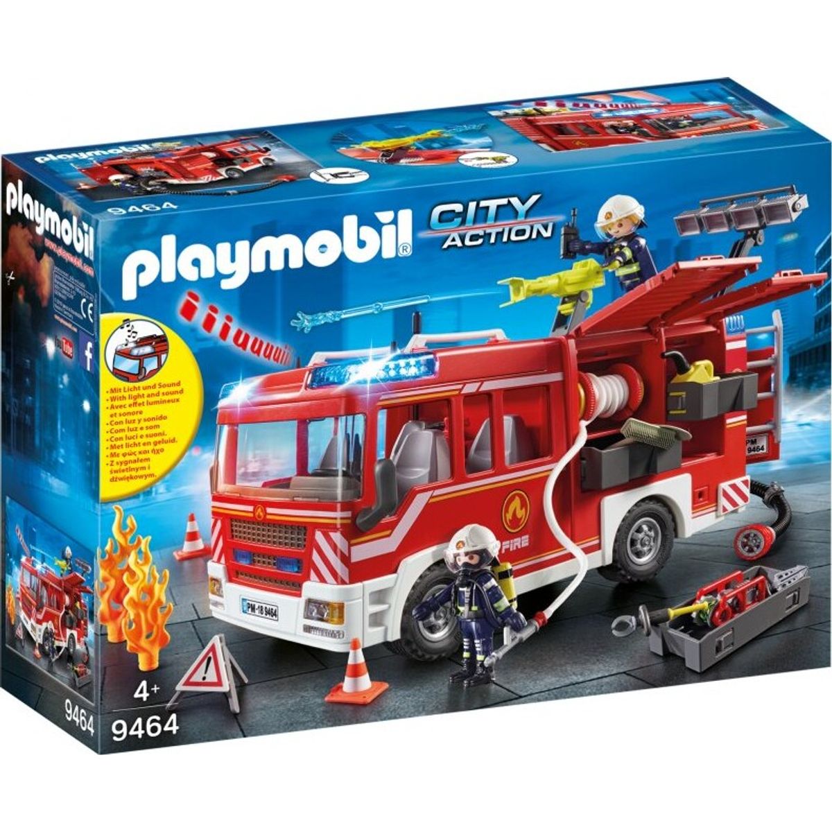 Playmobil City Action - Brandbil Udrykningsvogn - 9464