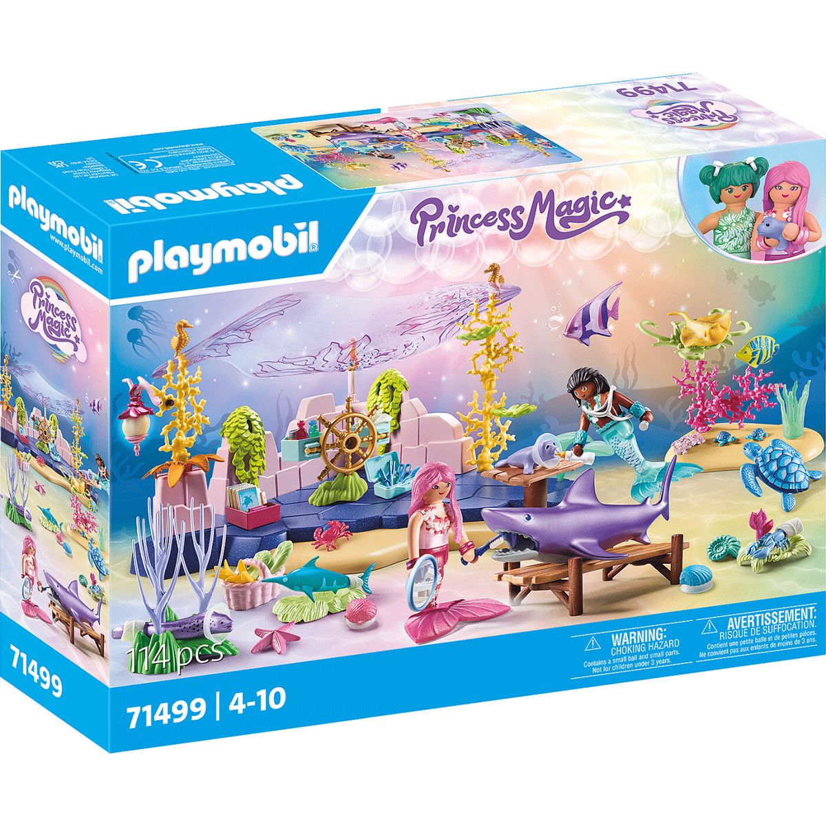 Playmobil Princess Magic - Havdyrenes Pleje Af Havfruerne - 71499