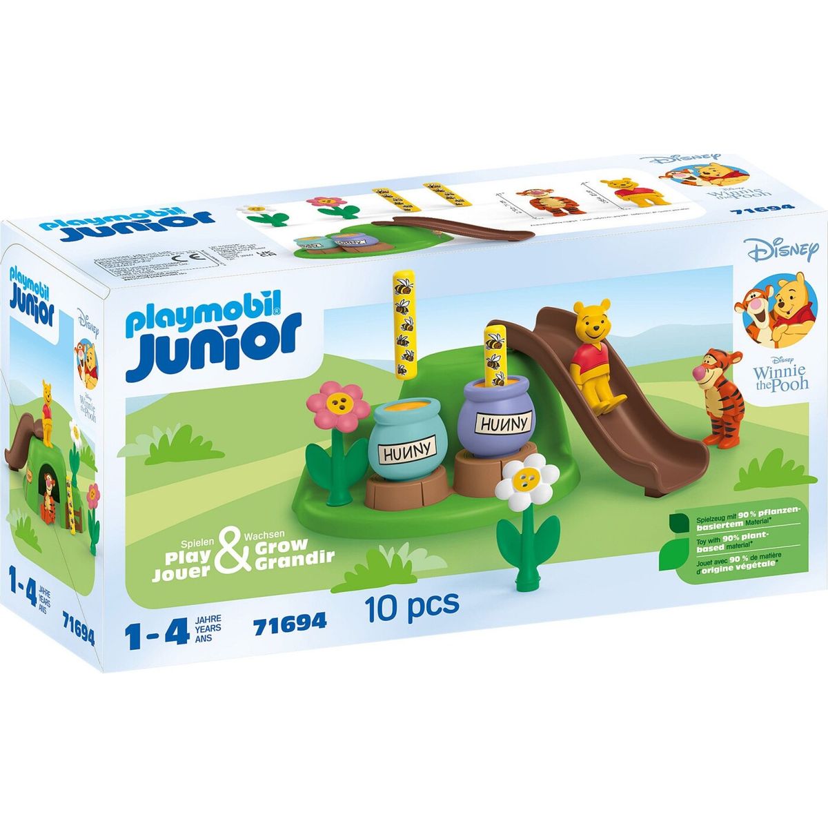 Playmobil Junior - Disney - Plys Og Tigers Bigård - 71694