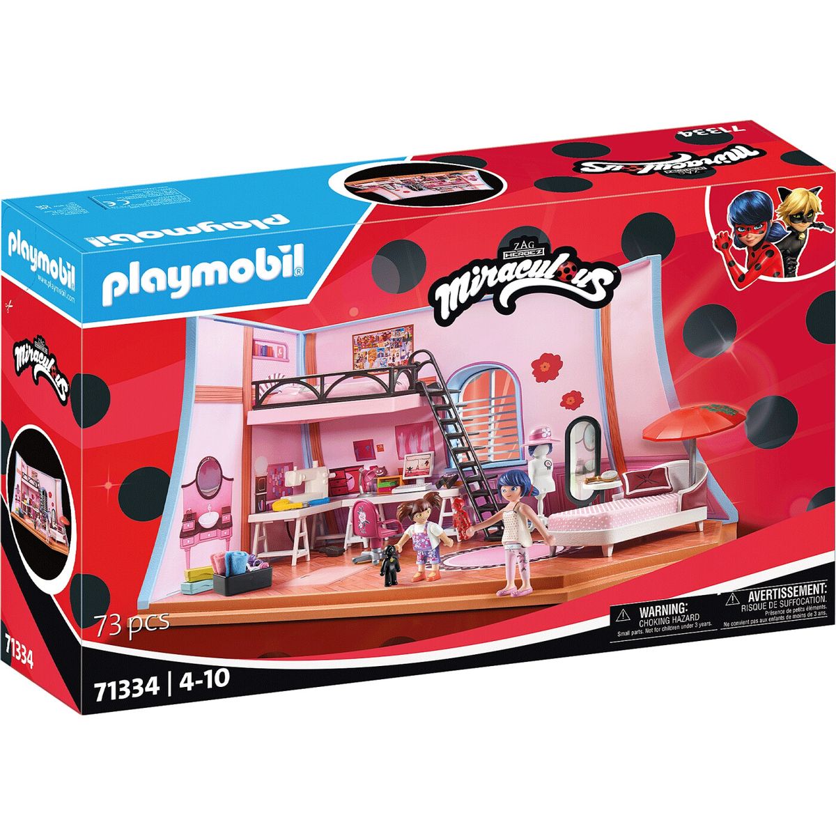 Playmobil Miraculous - Marinettes Hems - 71334