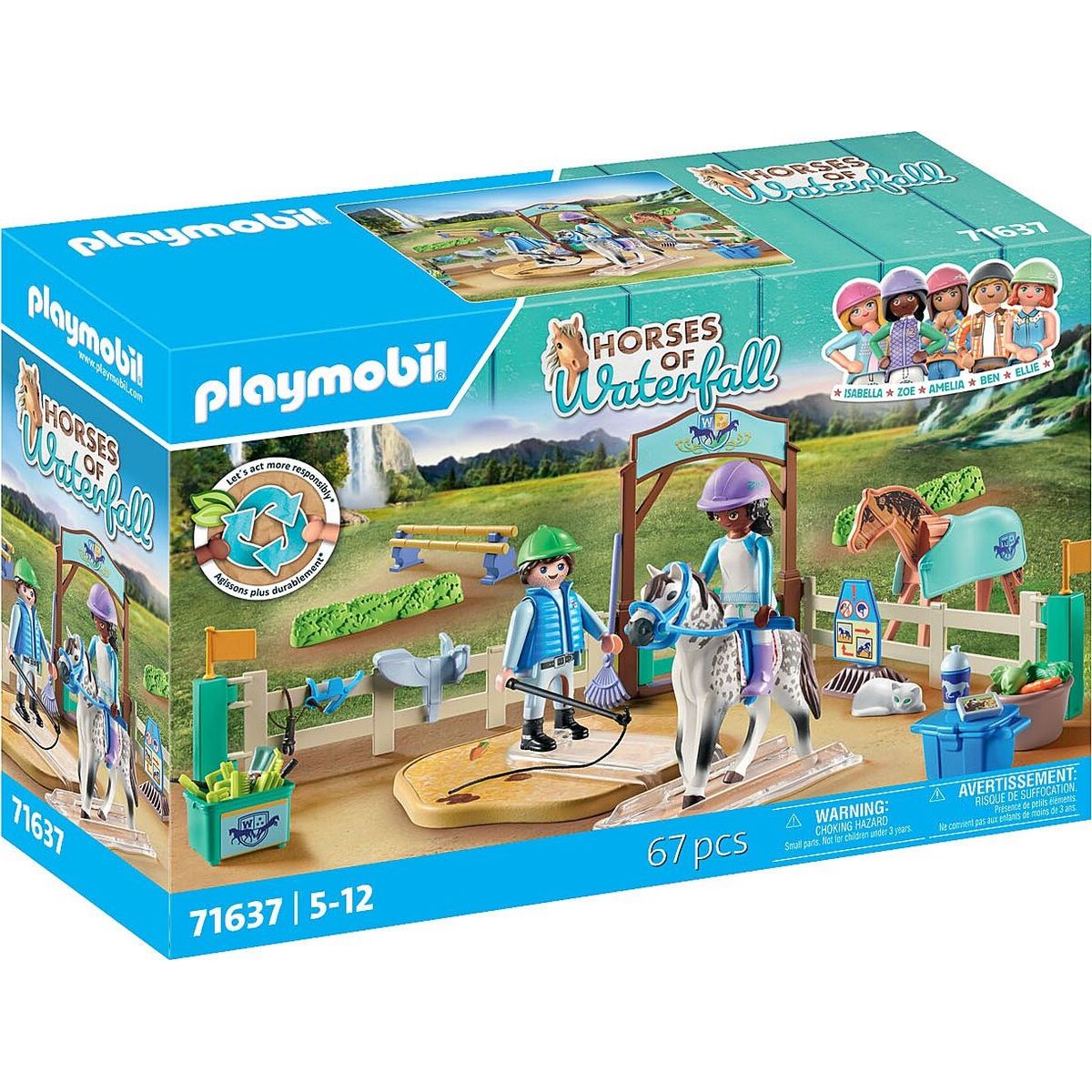 Playmobil Horses Of Waterfall - Moderne Rideskole - 71637