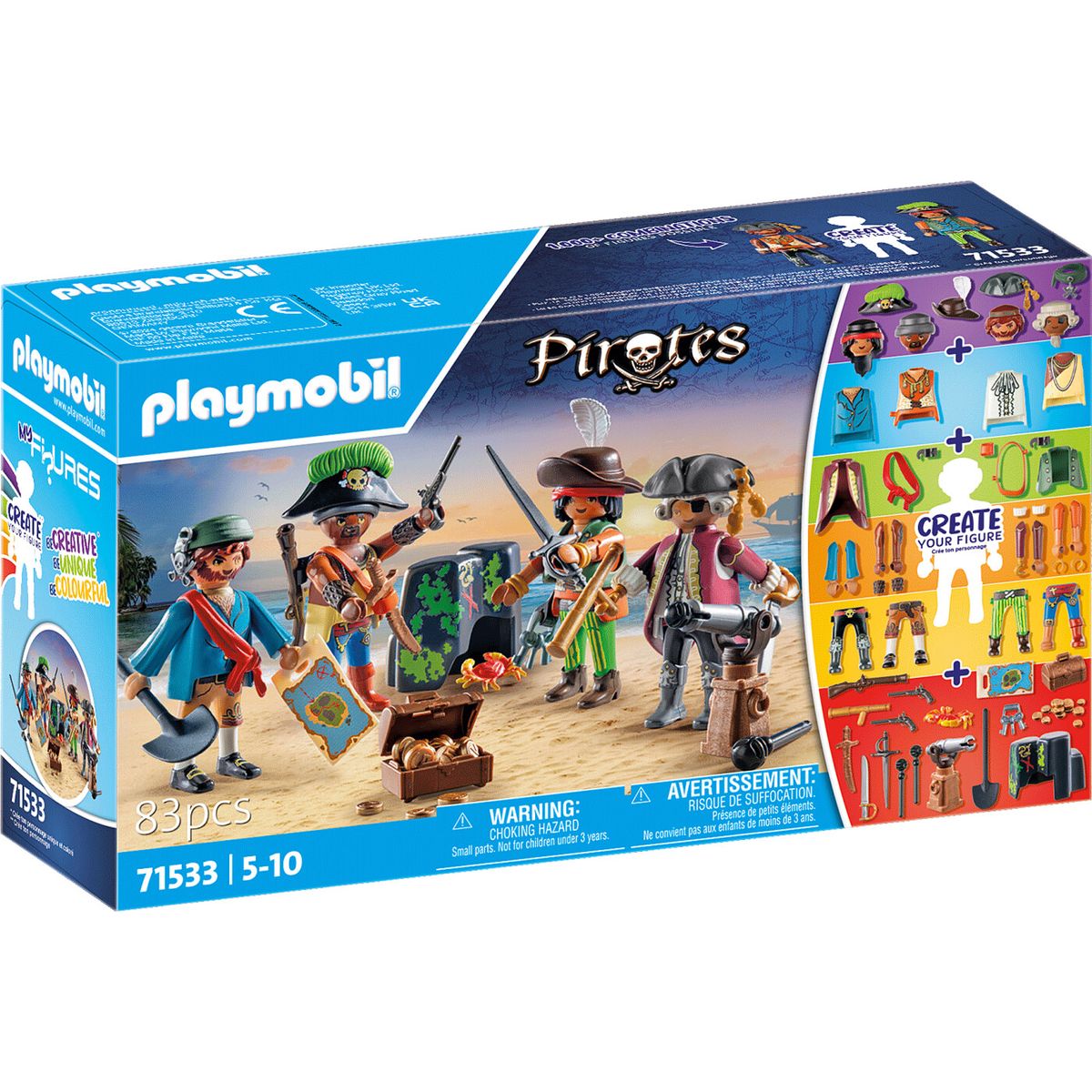 Playmobil Pirates - My Figures - Pirater - 71533