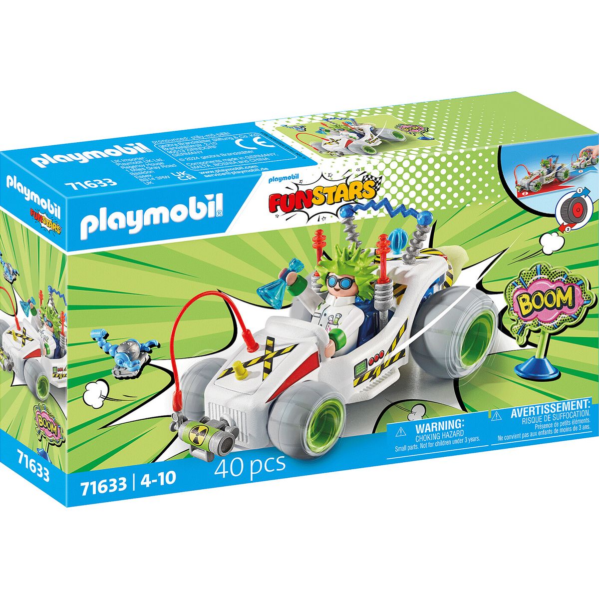 Playmobil Funstars - Professor Racerbil - 71633