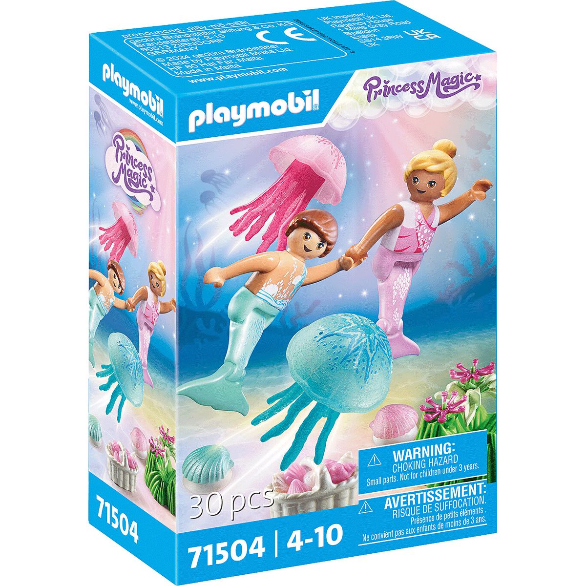 Playmobil Princess Magic - Små Havfruer Med Vandmænd - 71504