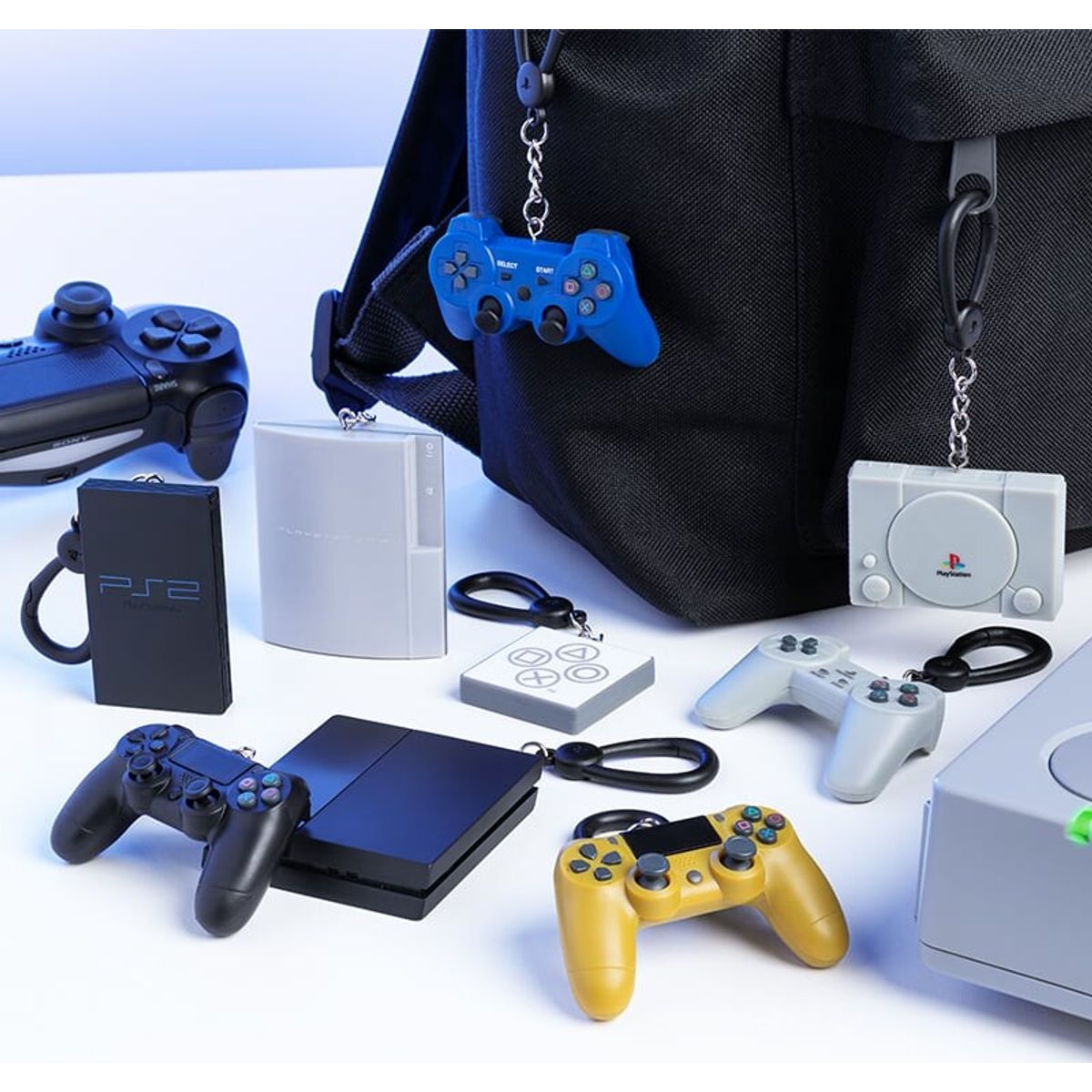 Playstation Nøglering - Backpack Buddies - Paladone - Assorteret