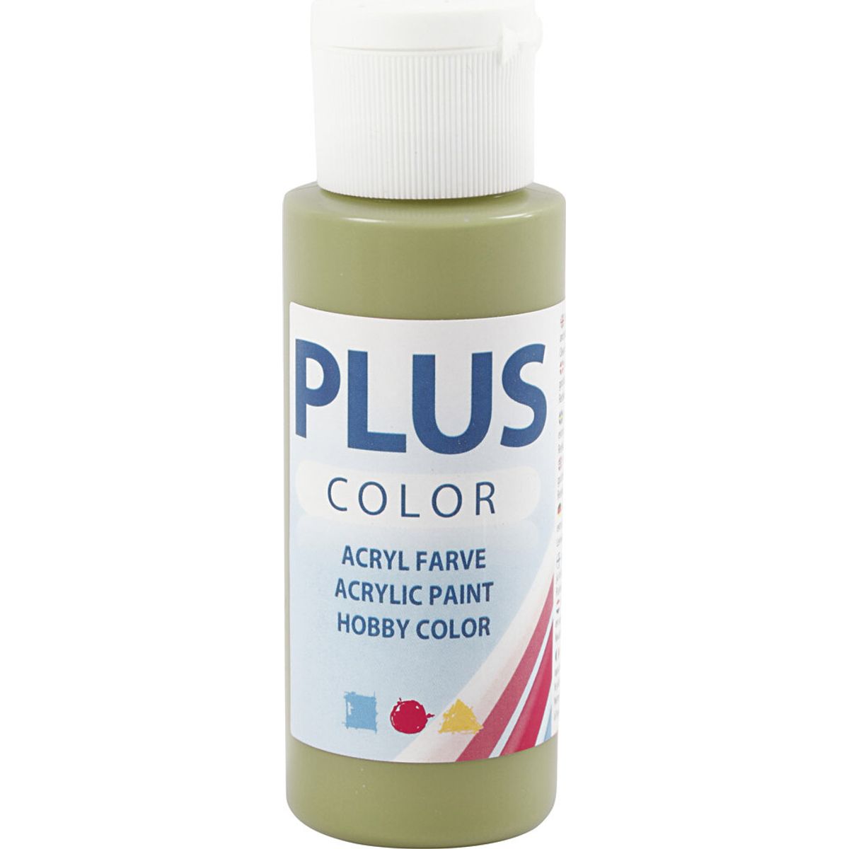 Plus Color Hobbymaling - Akrylfarve - Eucalyptus - 60 Ml